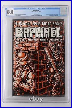 Raphael #1 Mirage 1985 CGC 8.0 1st Teenage Mutant Ninja Turtles spin-off. 1st