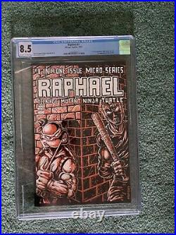 Raphael #1 Mirage 1985 CGC 8.5 Teenage Mutant Ninja Turtles (TMNT) 1st Print