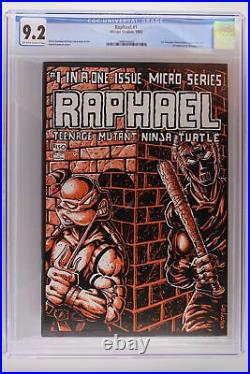 Raphael #1 Mirage 1985 CGC 9.2 1st Teenage Mutant Ninja Turtles spin-off. 1st