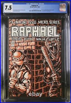 Raphael #1 Mirage Studios 1985 CGC 7.5 1st Teenage Mutant Ninja Turtles spin-o