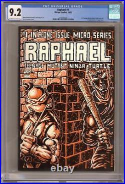 Raphael Teenage Mutant Ninja Turtles #1 CGC 9.2 1985 1618390002