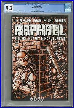Raphael Teenage Mutant Ninja Turtles #1 CGC 9.2 1985 2134163002