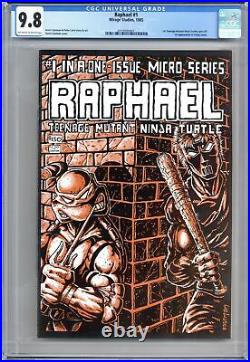 Raphael Teenage Mutant Ninja Turtles #1 CGC 9.8 1985 2015595001
