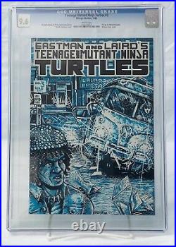 TEENAGE MUTANT NINJA TURTLES #3 1st printing CGC 9.6 1985 White Pages