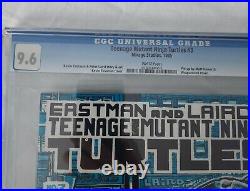 TEENAGE MUTANT NINJA TURTLES #3 1st printing CGC 9.6 1985 White Pages TMNT