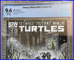 TEENAGE MUTANT NINJA TURTLES #5 CBCS 9.6 RI Incentive Variant (Not CGC) Eastman