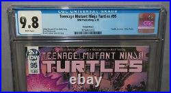 TEENAGE MUTANT NINJA TURTLES #95 (Jennika 1st TMNT) CGC 9.8 NM/MT IDW 2019