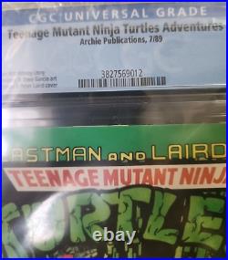 TEENAGE MUTANT NINJA TURTLES? Adventures #3? Only 5 graded in 9.4 CGC census