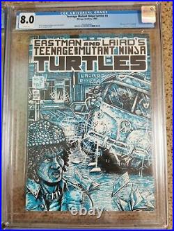 TEENAGE MUTANT NINJA TURTLES comic book collection. Inc #1 2nd print 9.2 CGC