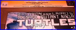 TMNT #2 1st print CGC SS 9.8 SIGNED Eastman Teenage Mutant Ninja Turtles Mirage