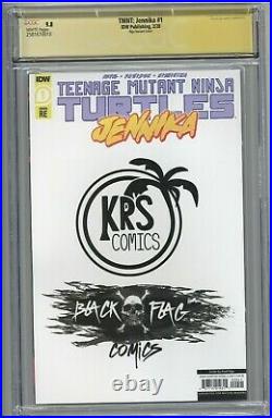 TMNT Jennika 1 CGC 9.8 SS Ngu Variant Cover Edition Teenage Mutant Ninja Turtles