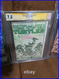 TMNT Ninja Turtles #1 3rd CGC SS 7.0 #3.5 #4 7.5 Raphael 8.0 fugitoid 6.5