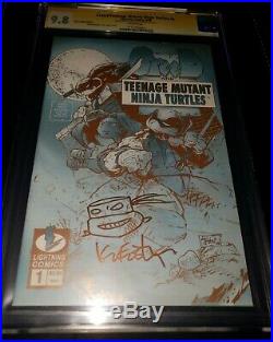 TMNT TEENAGE MUTANT NINJA TURTLES #1 CGC SS 6.5 plus a 50 rare comic lot