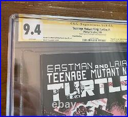 TMNT Teenage Mutant Ninja Turtles #1 CGC 9.4 3rd Print Signed By Kevin Eastman