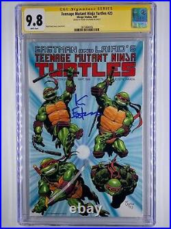 TMNT Teenage Mutant Ninja Turtles #25 CGC 9.8 1989 SIGNED KEVIN EASTMAN