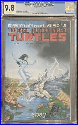 TMNT Teenage Mutant Ninja Turtles #27 CGC 9.8 White Pages