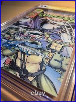TMNT Teenage Mutant Ninja Turtles Adventures #1 CGC 9.8 Signed SS NM/M 1989