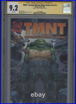 TMNT Teenage Mutant Ninja Turtles #v4 #14 CGC 9.6 SS Eastman 2004 MIRAGE STUDIO