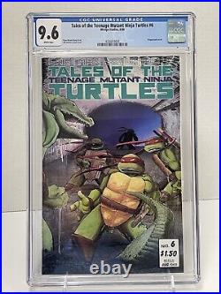 Tales Of The Teenage Mutant Ninja Turtles #6 CGC 9.6 WP 1st App. Of Leatherhead