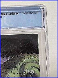 Tales Of The Teenage Mutant Ninja Turtles #6 CGC 9.6 WP 1st App. Of Leatherhead