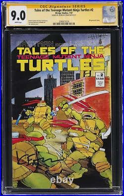 Tales of the Teenage Mutant Ninja Turtles #2 CGC Signature Series 9.0 Signed