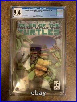 Tales of the Teenage Mutant Ninja Turtles #6 CGC 9.4 First Leather Head. Key