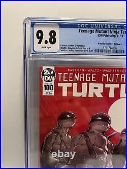 Teenage Mutant Ninja Turtles #100 (10 Copy Cover Santolouco) CGC 9.8