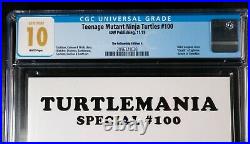 Teenage Mutant Ninja Turtles #100 CGC 10.0 GEM MINT! Only 2 exist