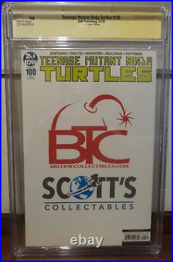Teenage Mutant Ninja Turtles #100 Inhyuk Lee Virgin Variant CGC 9.8 Signed SS