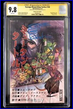 Teenage Mutant Ninja Turtles #100 Peach Momoko CGC 9.8 Signed & Remarked Eastman