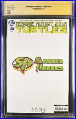 Teenage Mutant Ninja Turtles 100 TMNT CGC 9.8 John Giang Signed Sketched