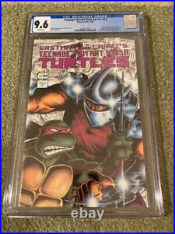 Teenage Mutant Ninja Turtles #10 1987 NM (9.6) CGC White Pages