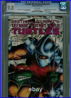 Teenage Mutant Ninja Turtles #10 Cgc 9.8 Wp 1987 Original 2nd Casey Jones Key