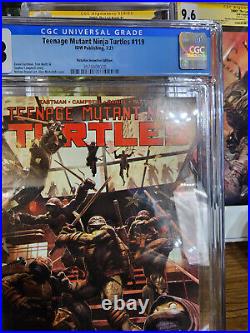 Teenage Mutant Ninja Turtles #119 Retailer Incentive CGC 9.8 TMNT