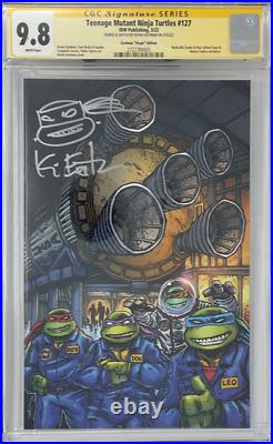 Teenage Mutant Ninja Turtles 127 CGC 9.8 Signed Kevin Eastman Sketch