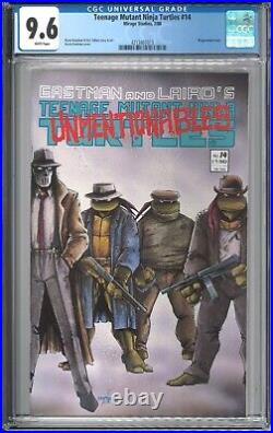Teenage Mutant Ninja Turtles #14 CGC 9.6 NM+ WP 1988 Mirage Studios TMNT Eastman