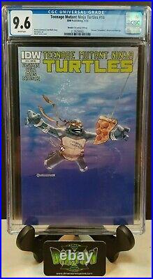 Teenage Mutant Ninja Turtles #18 Cgc 9.6 2013 Nirvana Homage Variant Idw Tmnt