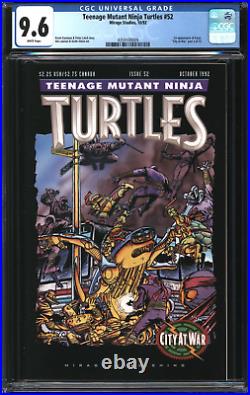 Teenage Mutant Ninja Turtles (1984) #52 CGC 9.6 NM+
