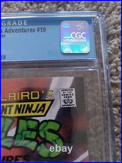 Teenage Mutant Ninja Turtles #19, Cgc 9.6, White Pages, Rare