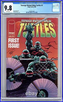 Teenage Mutant Ninja Turtles 1A Larsen CGC 9.8 1996 3767051009