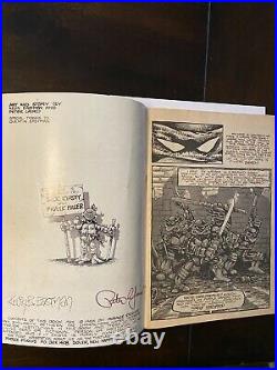 Teenage Mutant Ninja Turtles #1 1984 1st Print TMNT Signed by both Eastman/Laird