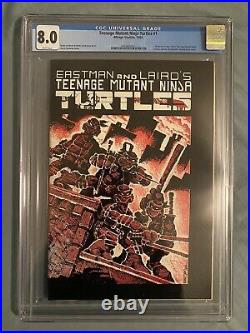 Teenage Mutant Ninja Turtles #1 (1984, Mirage) / 1st Print CGC 8.0 WHITE PAGES