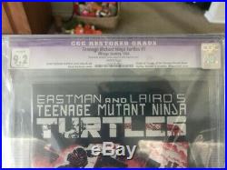 Teenage Mutant Ninja Turtles #1 (1984, Mirage) CGC 9.2 purple 1st print WHITE pg