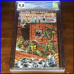 Teenage Mutant Ninja Turtles #1 (1985) 4th Print CGC 9.8! White Pages