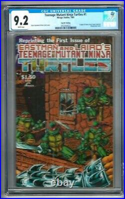 Teenage Mutant Ninja Turtles #1 (1985) CGC 9.2 White Pages. 4th Print