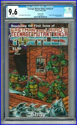 Teenage Mutant Ninja Turtles #1 (1985) CGC 9.6 WP. 4th Print