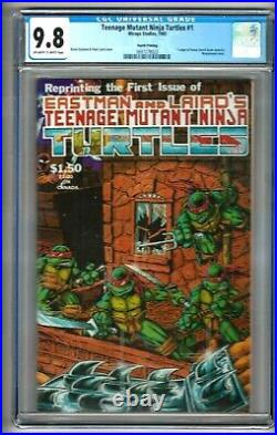 Teenage Mutant Ninja Turtles #1 (1985) CGC 9.8 OWithW Pages. 4th Print