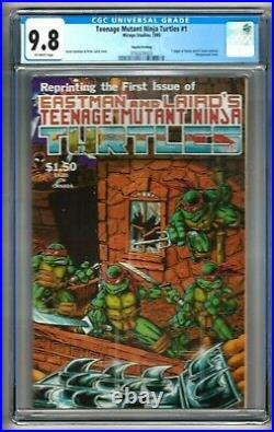 Teenage Mutant Ninja Turtles #1 (1985) CGC 9.8 Off-White Pages. 4th Print