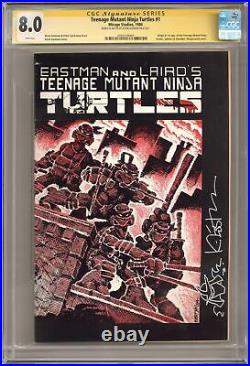 Teenage Mutant Ninja Turtles #1 1st Printing 1st Printing CGC 8.0 SS 1984