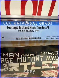 Teenage Mutant Ninja Turtles #1 1st Printing CGC 7.5 WHITE PAGES 1984 TMNT